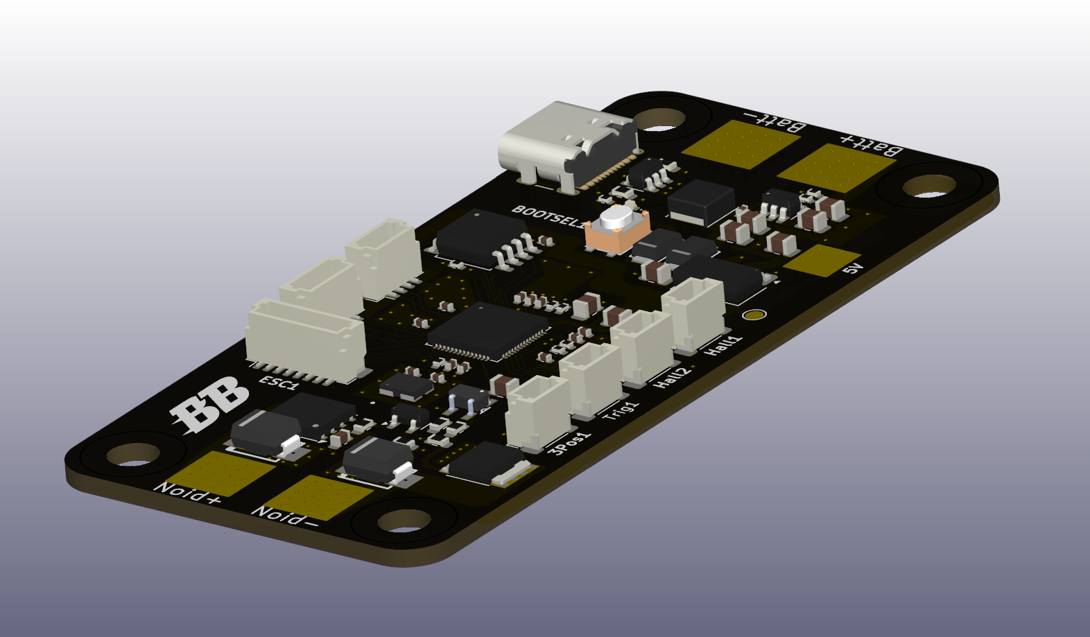 Brushless Blaster Custom PCB